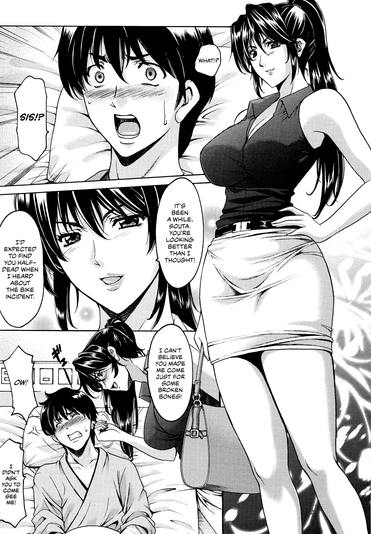 Hentai Manga Comic-Gatecrash Hospital Cowgirl Sex Ward-Chapter 1-3